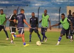 الهلال يؤدي مرانا ساخناً إستعدادا للتبلدي