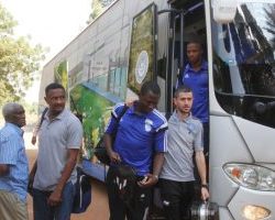 جماهير الهلال بالجزيرة تخرج لإستقبال البعثة