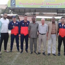 بعثة الاتحاد الليبي تشيد بملعب وسط المدينة ببورتسودان
