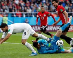 منتخب مصر يخسر بهدف قاتل أمام أوروجواى فى افتتاح مشوار المونديال