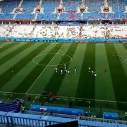 حضور جماهيري ضعيف في مباراة مصر والسعودية