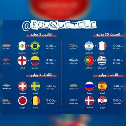 مواجهات دور الستة عشر من بطولة كأس العالم في روسيا 2018م