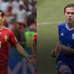 قائد المنتخب الإسرائيلي زميلا لنظيره الإيراني