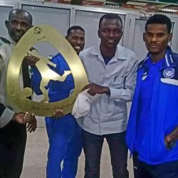 بعثة الهلال تصل الخرطوم .. وحشود جماهيرية غفيرة في استقبالها