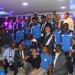 رابطة الهلال بالعين تحتفل بالبعثة الزرقاء قبل المغادرة