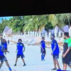 الهلال يتدرب تحت سماء صافية في “زنزبار”