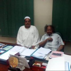 طه فكي يلتقي بالبروف شداد ويؤكد ترشحه لرئاسة اتحاد بورتسودان