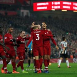 يفربول يسحق نيوكاسل ويهرب بصدارة البريميرليج