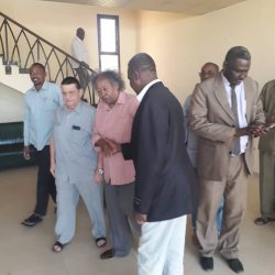 أعضاء الاتحاد السوداني في وداع شداد وأبوجبل