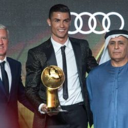 رونالدو يحصد جائزة أفضل لاعب في جلوب سوكر
