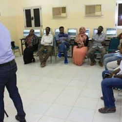 توضحيات من أبوسن في ورشة (DTMS) لممثلي أندية الممتاز بالأكاديمية