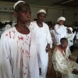 اصابة(32)شخصا وسط فيادات الموتمر الشعبي علي يد محتجين جنوب الخرطوم 