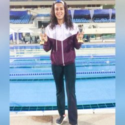 اتحاد السباحة يسعي لإكمال ضم اللاعبة ندى عثمان للمنتخب السوداني