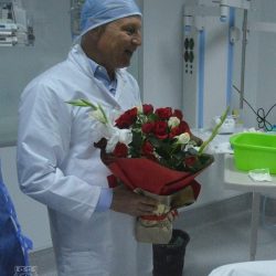 رئيس النجم الساحلي يزور عمار الدمازين بالمستشفى