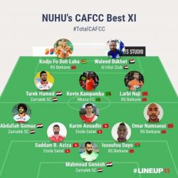وليد الشعلة ضمن التشكيلة المثالية لمنتخب الكونفدرالية