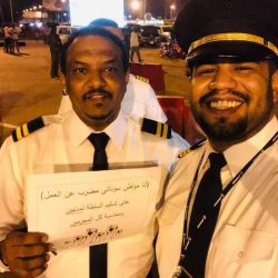 عاصم البنا يقود موكب تجمع الطيارين من المطار إلى القيادة