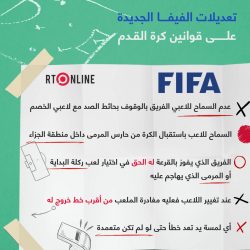 تعديلات الفيفا الجديدة على قوانين كرة القدم