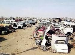 العثور على أجزاء عربة مسروقة منذ (16) عاماً