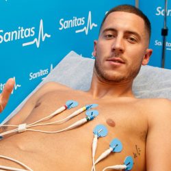 هازارد يجتاز الكشف الطبي في ريال مدريد