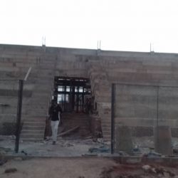 العمل في استاد تمبول