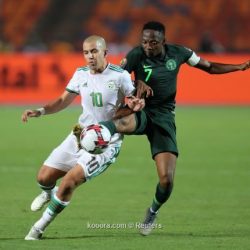 رصاصة محرز تقتل نيجيريا وتحمل الجزائر إلى نهائي الكان