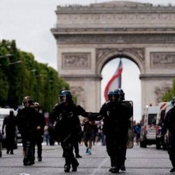 الشرطة الفرنسية تتأهب لاحتفالات نهائي أمم أفريقيا