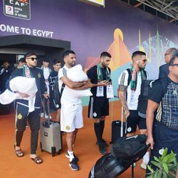 المنتخب الجزائرى يغادر القاهرة بعد تتويجه ببطولة الأمم الأفريقية