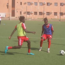 الأولمبي يوالي تحضيراته استعداداً لمباراتي نيجيريا