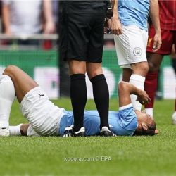 مانشستر سيتي يعلن إصابة ساني بالرباط الصليبي