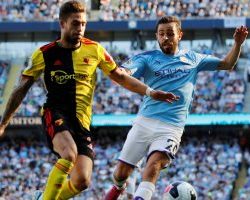 مانشستر سيتي يسحق واتفورد 8 – 0 فى الدوري الانجليزي