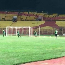 المريخ يختتم تحضيراته للفرسان بتدريب خفيف