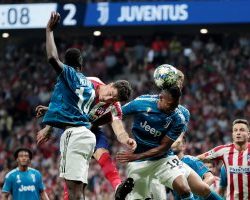 أتليتكو مدريد يقتنص تعادلا قاتلا أمام يوفنتوس فى دورى أبطال أوروبا