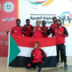 ابطال السودان يحصدون البروز في البطولة العربية للموي تاي بالامارات