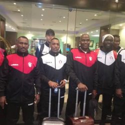 بعثة المنتخب تغادر إلى جنوب افريقيا