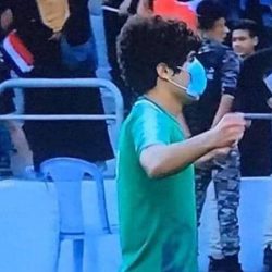 بالكمامة والهتافات.. هكذا احتفل “أسود الرافدين” ومشجعوهم