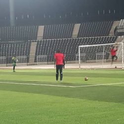 المريخ يجري مرانه الختامي لمواجهة هلال الأبيض