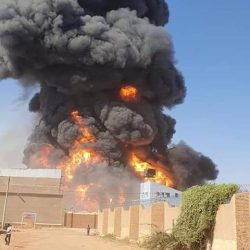 انفجار هائل بمصنع سيراميك سيلا بالمنطقة الصناعية بحري