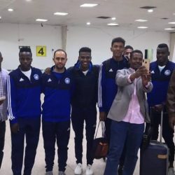 بعثة الهلال تغادر في رحلة طيران طويلة الي زيمبابوي