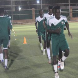 المنتخب الوطني يتدرب بملعب الخرطوم الوطني