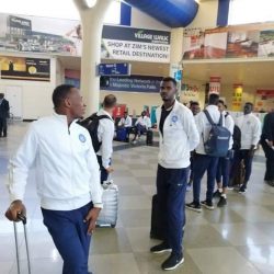 بعثة الهلال تصل زيمبابوي