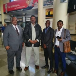بعثة الهلال تلبي دعوة سفير السودان في زيمبابوي