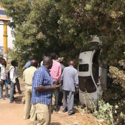 دهشة وسط المواطنين لأغرب حادث مروري بشارع عبيد ختم