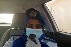 ضابطة شرطة سودانية حسناء تشعل مواقع التواصل
