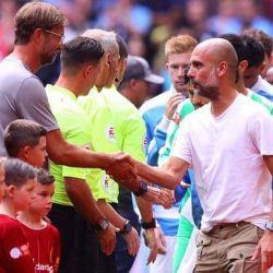 غوارديولا: ليفربول يستحق الدوري لكننا نريد بطولة أخرى