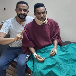البرنس محمد مصطفى يطمئن محبيه