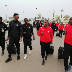 بعثة المنتخب الوطني الأول تصل أديس أبابا برئاسة الجابري