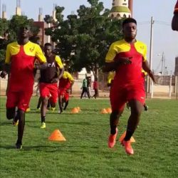 لمريخ يواصل تحضيراته بملعب وادي النيل