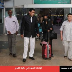مندوبة الفيفا الاثيوبية هيلمشيد تصل الخرطوم 