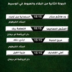 اربع مباريات في ملحق البقاء والهبوط من الوسيط