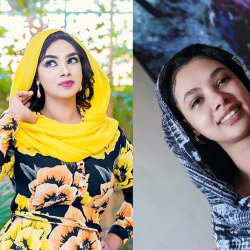 الريان الظاهر تلفت الانظار فى تحدى “وشك بدون مكياج” 